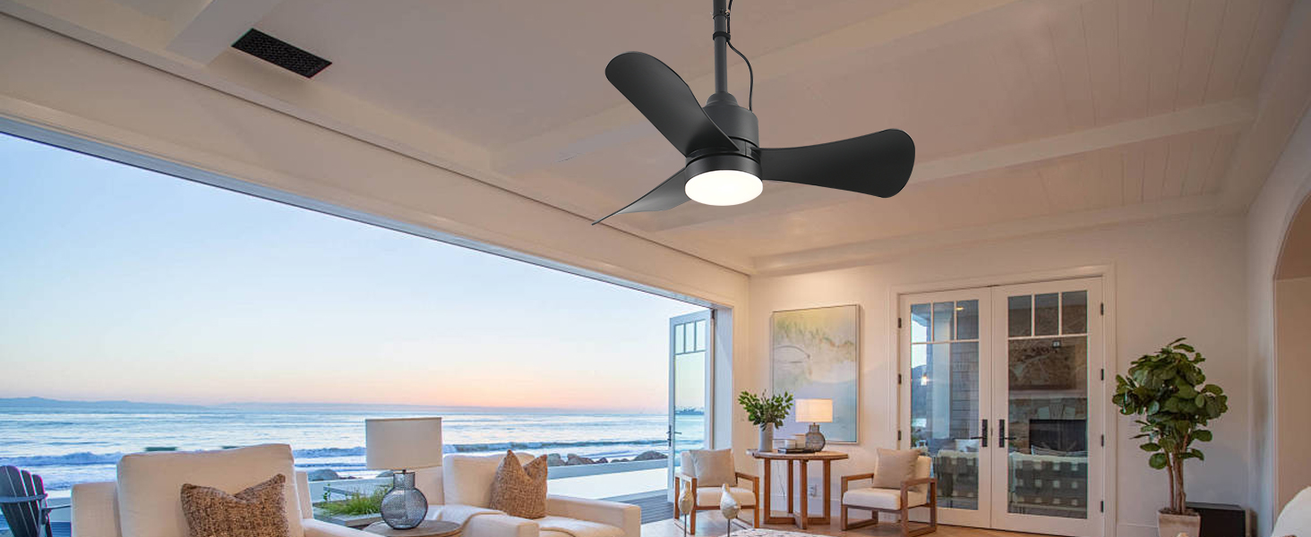 outdoor ceiling fan with light