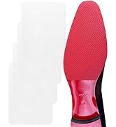 BHXANZOU Clear Shoe Sole Protector for Red Bottom Shoe Protector Compatible with Christian Loubou...