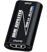 Techigher HDMI Extender Amplifier Signal Booster Repeater - 4K@60Hz 80FT / 1080P 145FT Extender, ...
