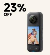 Insta360 X3-360 Action Camera with 5.7K 360 Active HDR Video, 4K Single-Lens Camera, Waterproof, ...