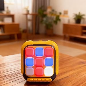 CIZOSYU 6-in-1 portable electronic game device with a bright LCD screen.