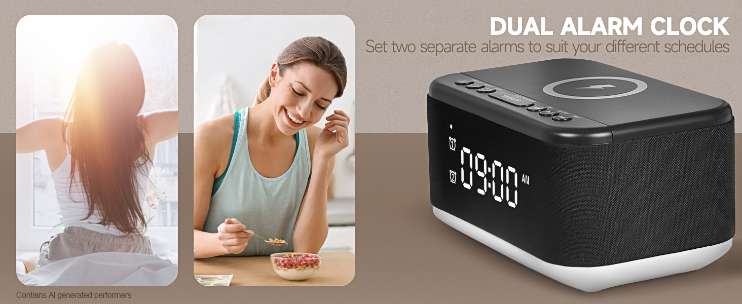 alarm clocks for bedrooms
