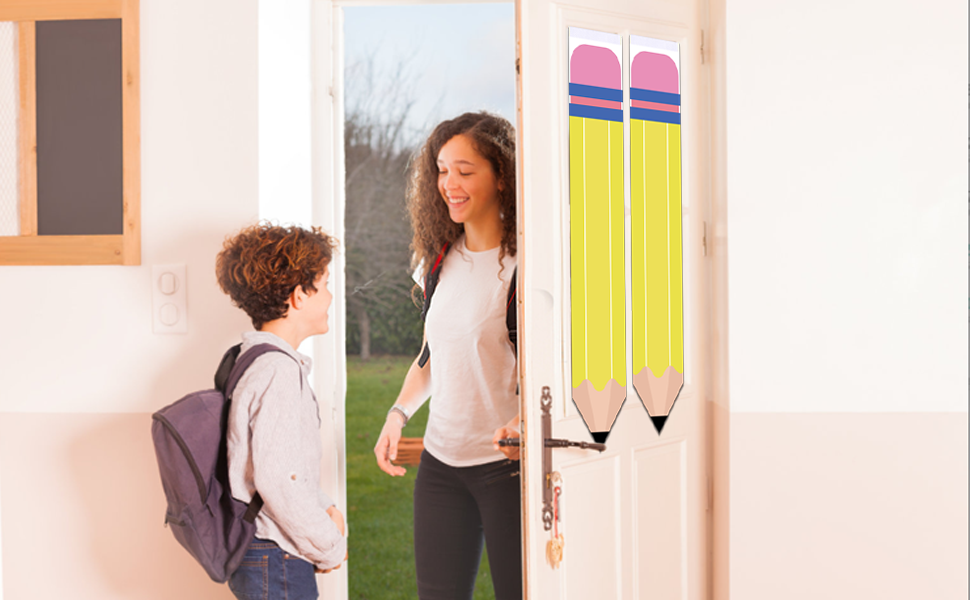 Classroom Door Window Curtains