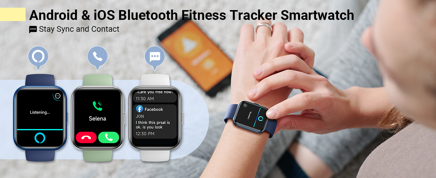 women men smart watch steps conter