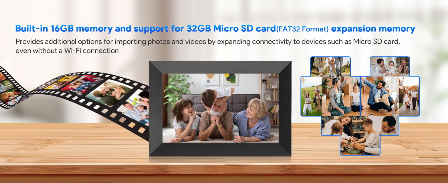 electric picture frame