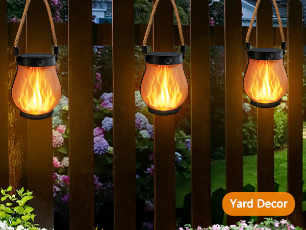 Solar Lantern Lights Outdoor Waterproof