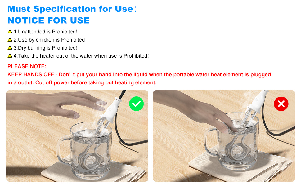 portable electric water boiler