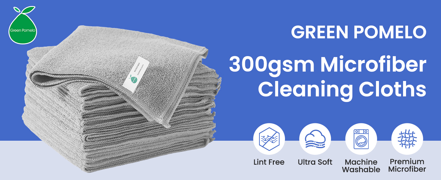 Microfiber Cleaning Cloth,12 Pack Cleaning Rag,Cleaning Towels with 4 Color Assorted,11.5"X11.5"