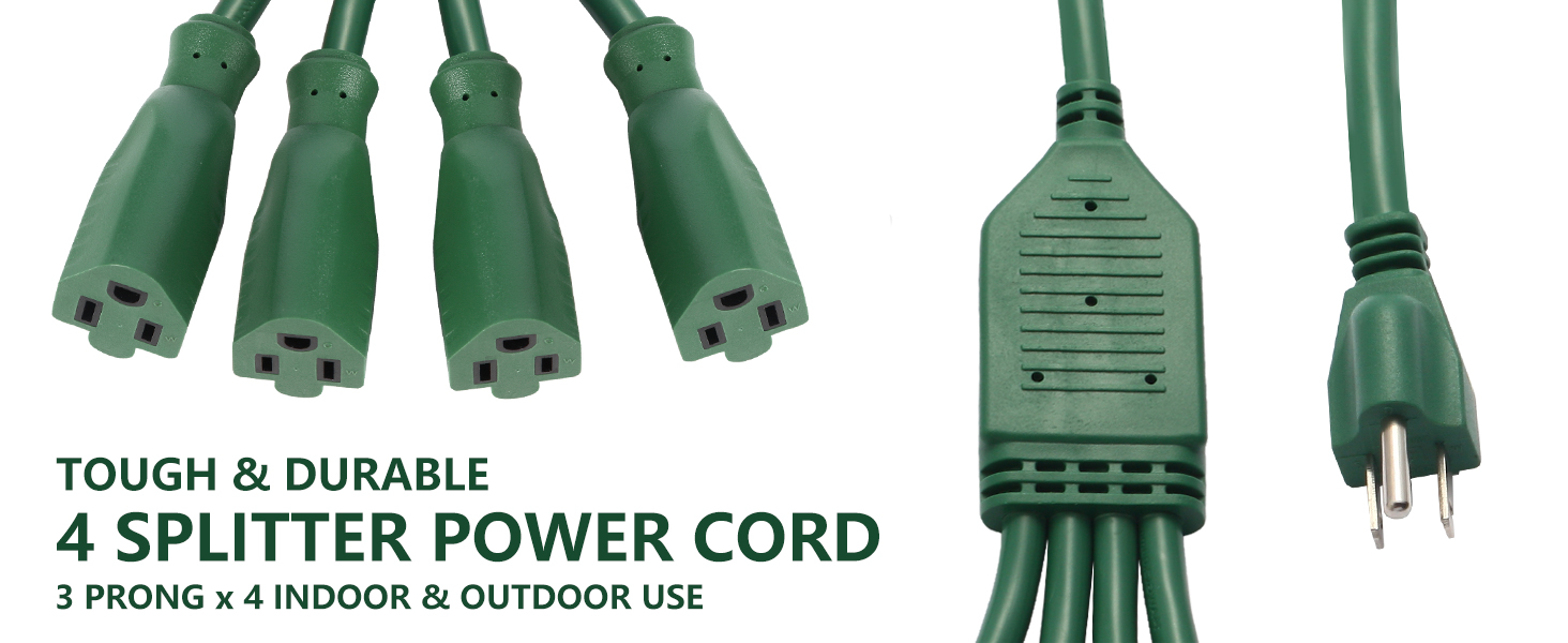 Extension cord splitter 2