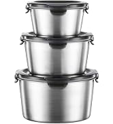Baalaka Food Storage Containers, Airtight Food Storage Containers with Lids, Deli Containers with...