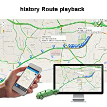 8 Months of Historical Track, View and playback your daily tracking history