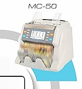 RIBAO MC-50 Premium Bank Grade Money Counter Machine Multi Currency Mixed Denomination Bill Cash ...
