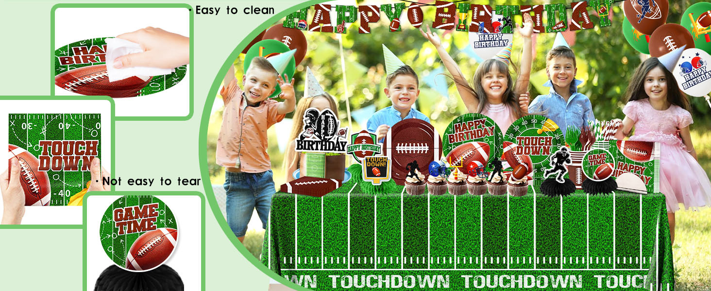 Football Birthday Party Decorations