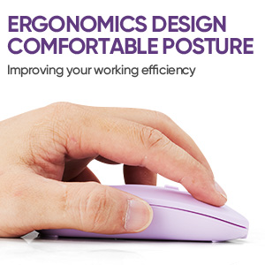 Wireless Keyboard and Mouse Combo with Phone Tablet Holder,