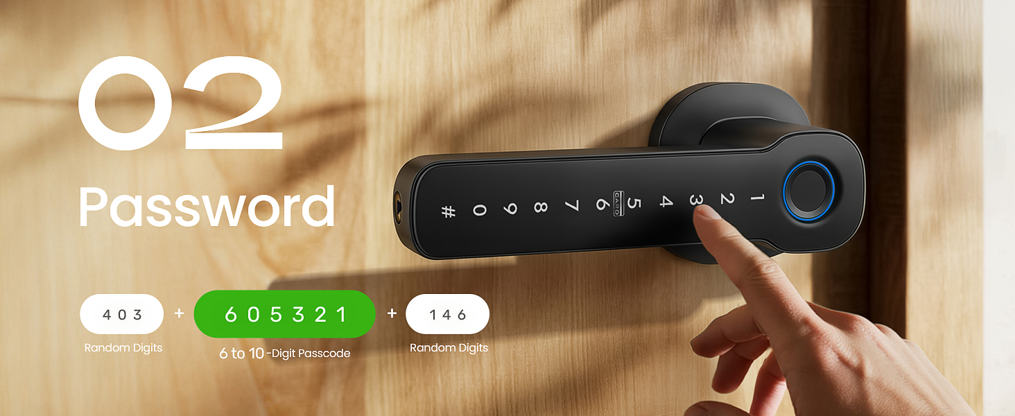 smart door lock fingerprint door lock