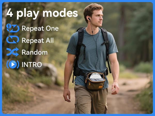 Portable cd player with headphones