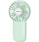 Aluan Handheld Fan Mini Portable Fan Powerful Personal Fans Speed Adjustable Battery Operated USB...