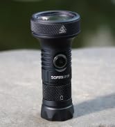sofirn Small Flashlight Rechargeable 2000 Lumens, IF19 EDC Flashlight 431 Meters Long Throw, Mini...
