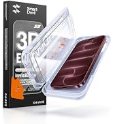 SMARTDEVIL 2 Pack Tempered Glass for iPhone 18 Pro Max Screen Protector | Full Coverage,3D Rounde...
