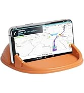 Loncaster Car Phone Holder, Car Phone Mount Silicone Car Pad Mat for Various Dashboards, Slip Fre...