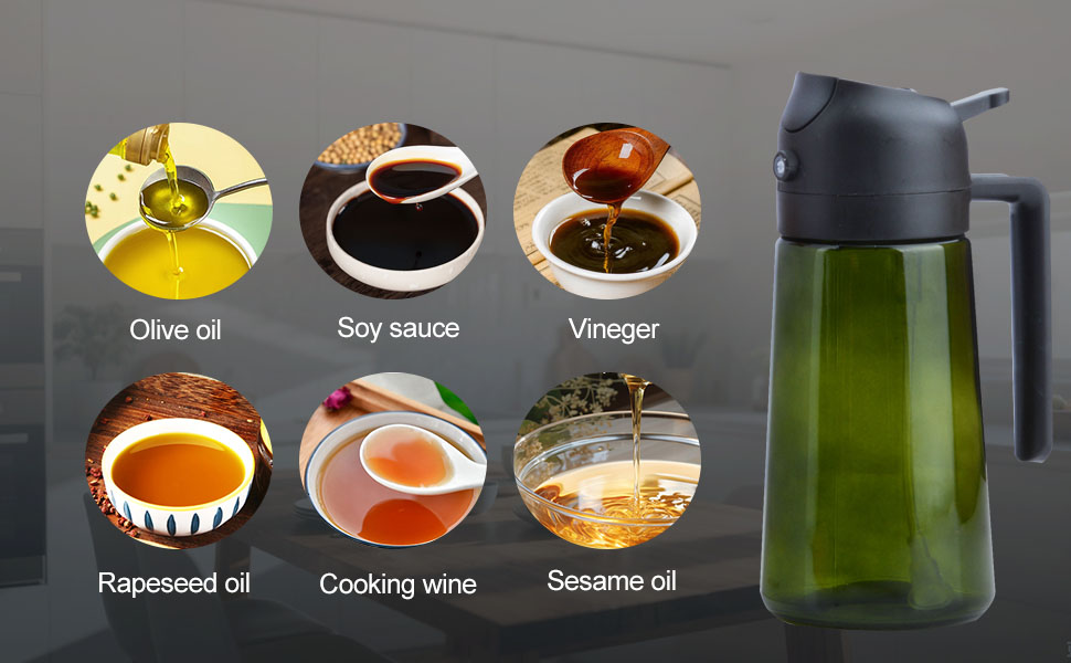 Glass spray bottle