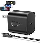 Switch 2 Charger 60W PD 3.0 Fast Charging for Nintendo Switch 2, Steam Deck, Asus Rog Ally with 5...