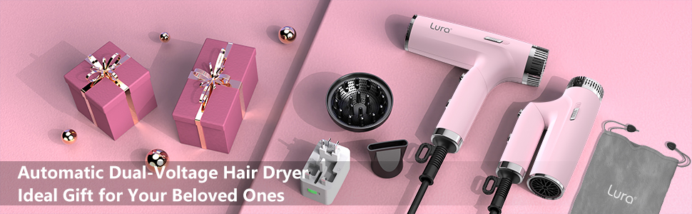 dual voltage hair dryer