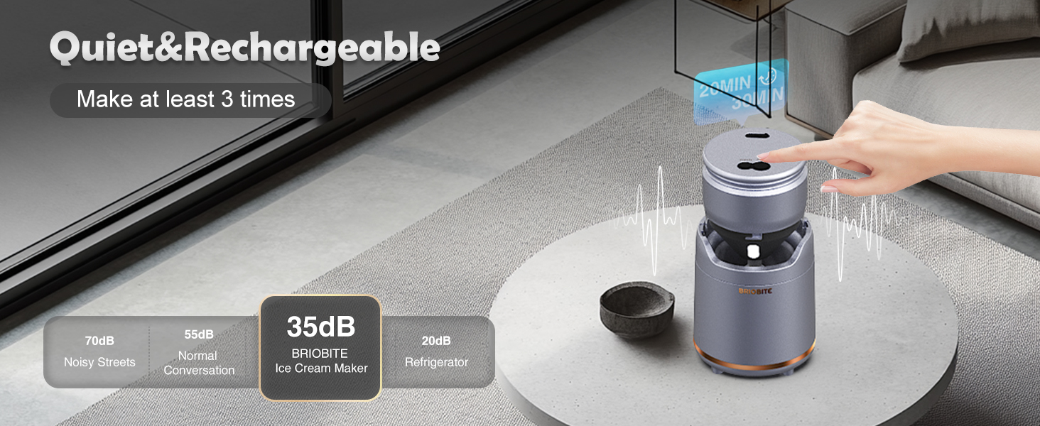 Briobite ice cream maker