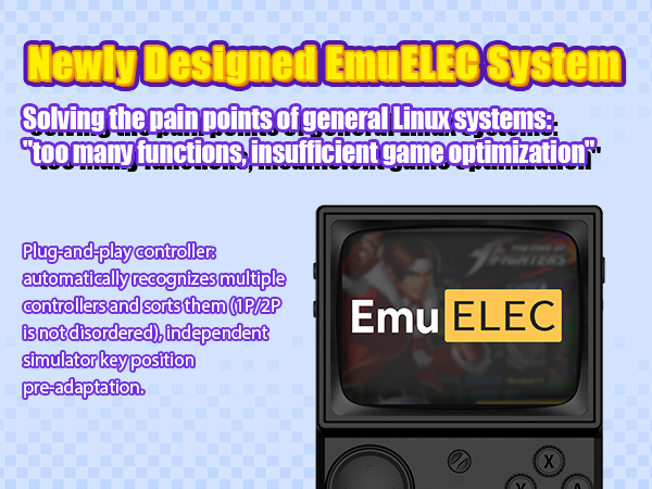 retro handheld game console gaming video consoles stick retroid pocket games hand held gameboy