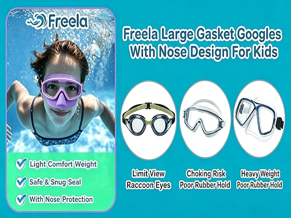 swim goggles for kids 3-6