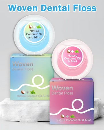 woven dental floss