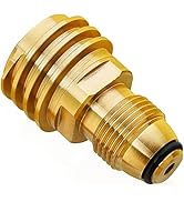 CALPOSE POL to QCC1 Propane Adapter, Old to New, Propane Tank Adapter Converts POL LP Tank Servic...