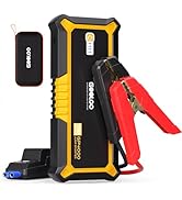 GOOLOO GP4000 Jump Starter 4000A Peak Car Starter (All Gas,up to 10.0L Diesel Engine) SuperSafe 1...