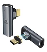 90 degree magnetic usb c adapter