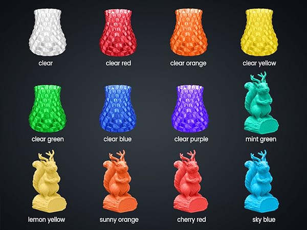 sunlu 3d printer filament pla filament 1.75 mm pla 1.75