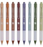 BLIEVE Gel Pens - Earthy, Matte Finish, Smooth Writing, No Bleed - For Journaling, Bible Notes, D...