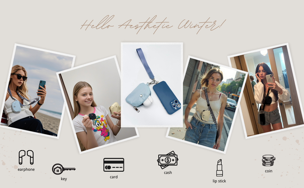 Phone Lanyard Crossbody Wrist Strap