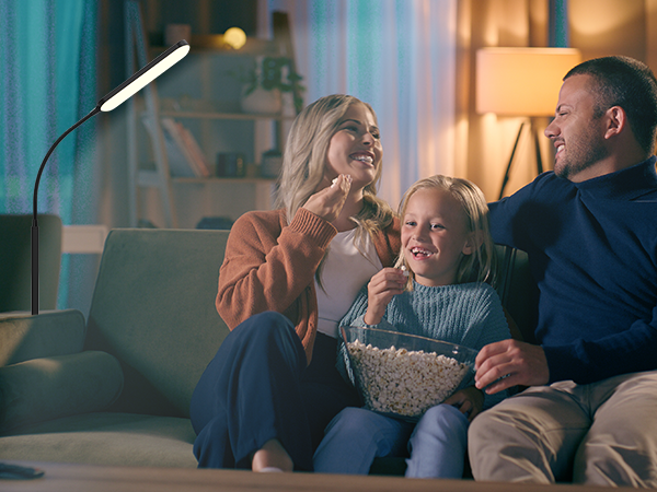 Bright Floor Lamp for Living Room