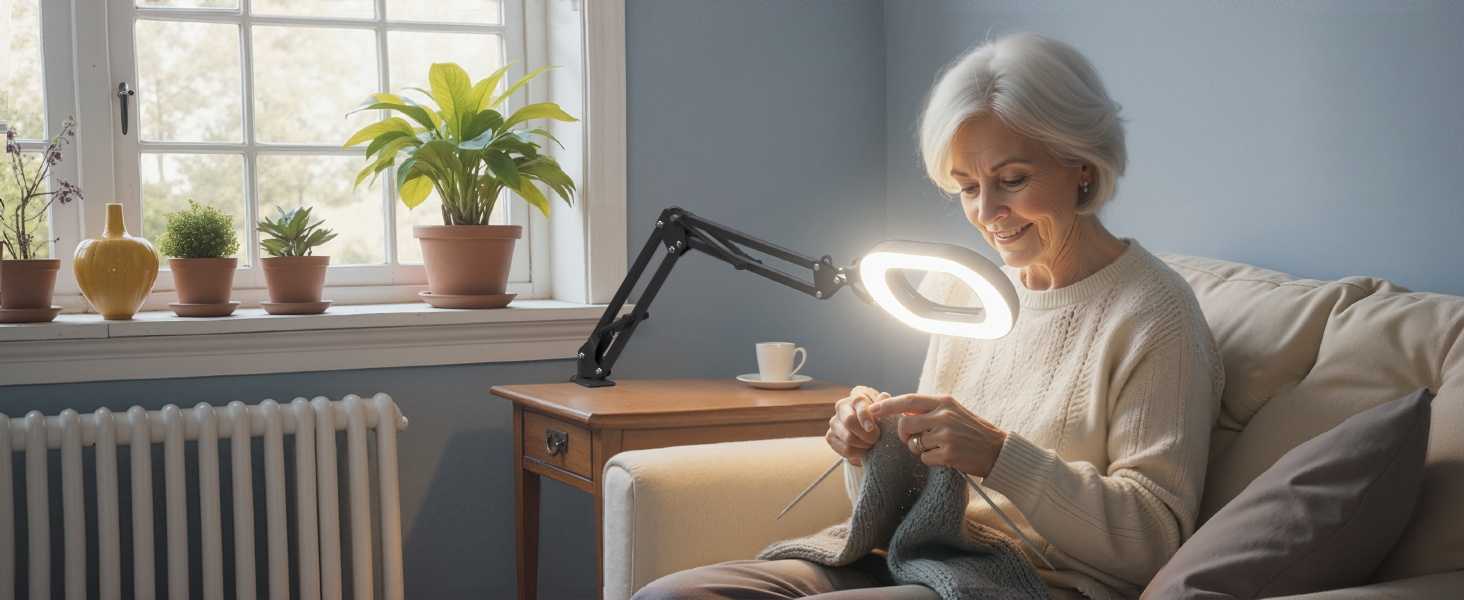 Magnifying Desk Lamp