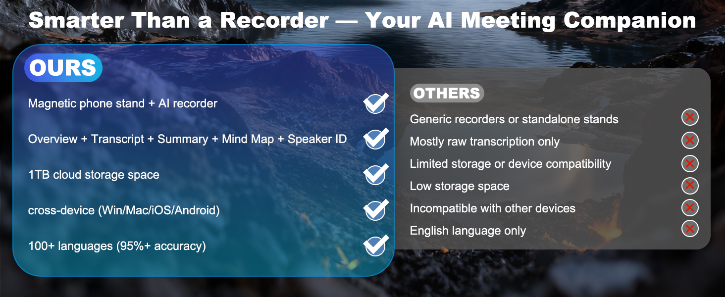Magnetic AI Voice Recorder