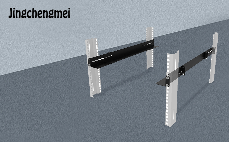 1U 19inch Server Rack Rails 15-24 inch Adjustable Depth