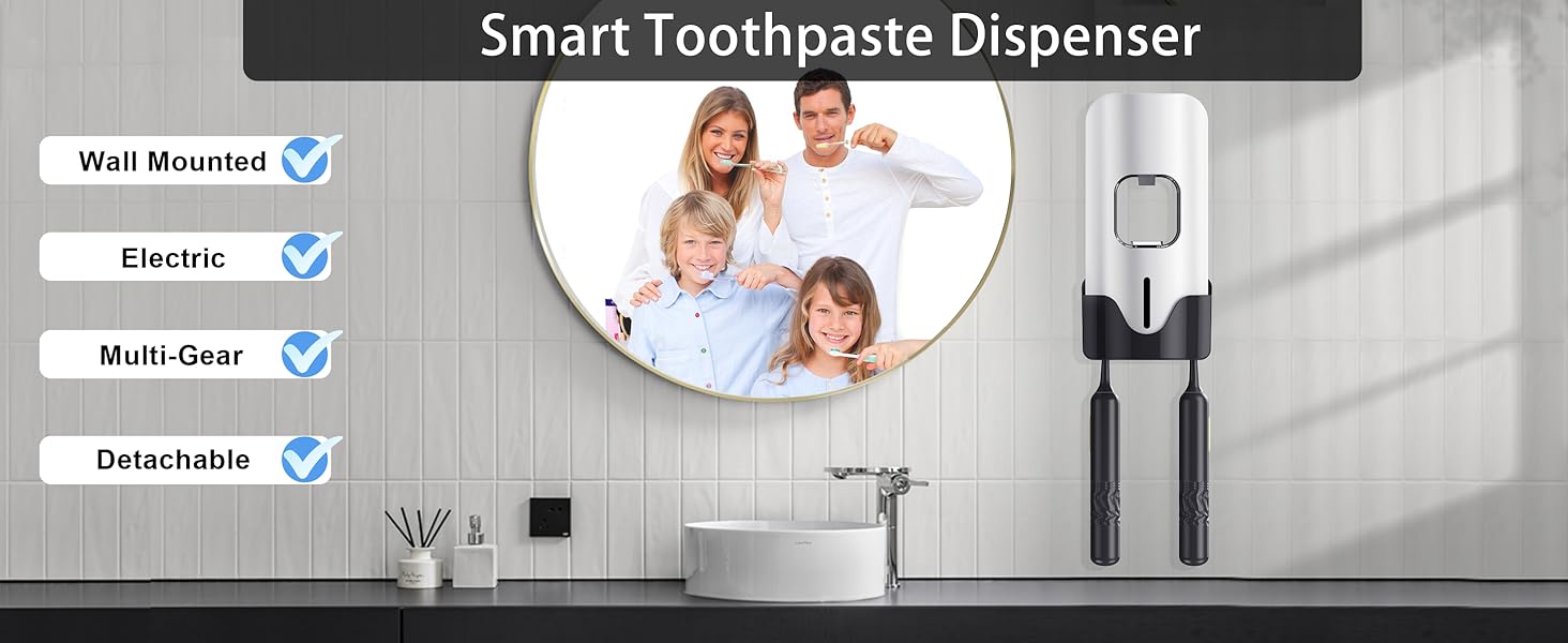 electric toothpaste dispenser