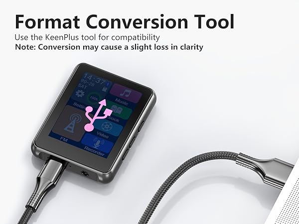 Format Conversion ToolUse the KeenPlus tool for compatibility
