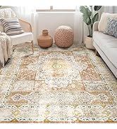 BESTSWEETIE 5x7 Area Rugs for Living Room Non Slip Area Rug 5x7 Rugs Washable Rugs 5x7 Vintage Ru...