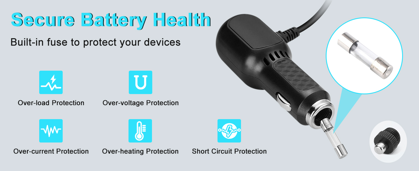 Type C dash cam power cord