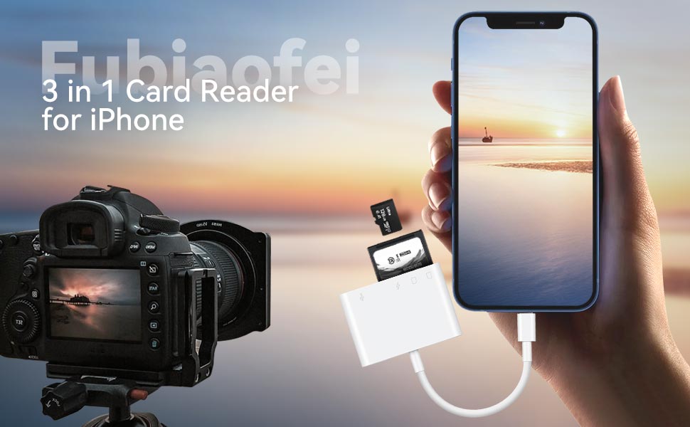 digital camera adapter sd card reader for iphone usb otg camera adapter