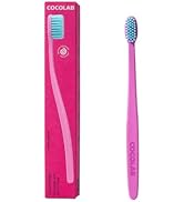 Cocolab Cocobrush, Ultra-Soft Manual Toothbrush, Dentist-Designed, Gentle on Gums, Made from Recy...