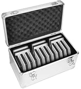 GLOTRENDS B18 18-slot Cell Phone Storage Box, Portable Design for Carrying and Transportation, IP...