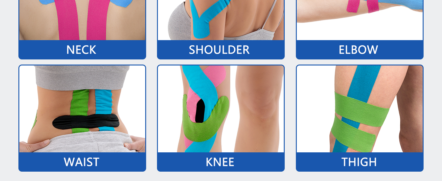 kinetic tape for knee