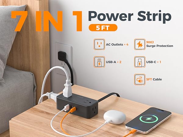 Power Strips with Surge Protection